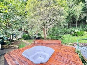Jacuzzi e Lareira | Paz na natureza